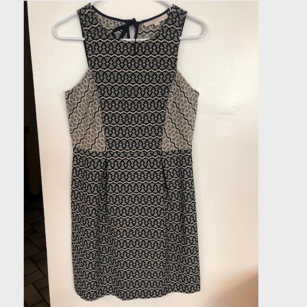 LOFT Multi-Patterned Dress